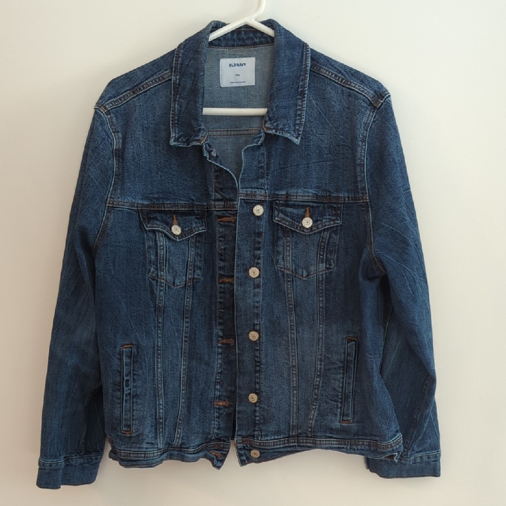 Old Navy Women's XXL Blue Denim Jacket